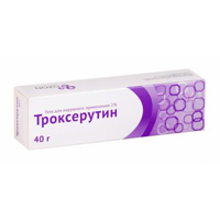 Троксерутин,гельдлянаружнпримен2%туба40г,1